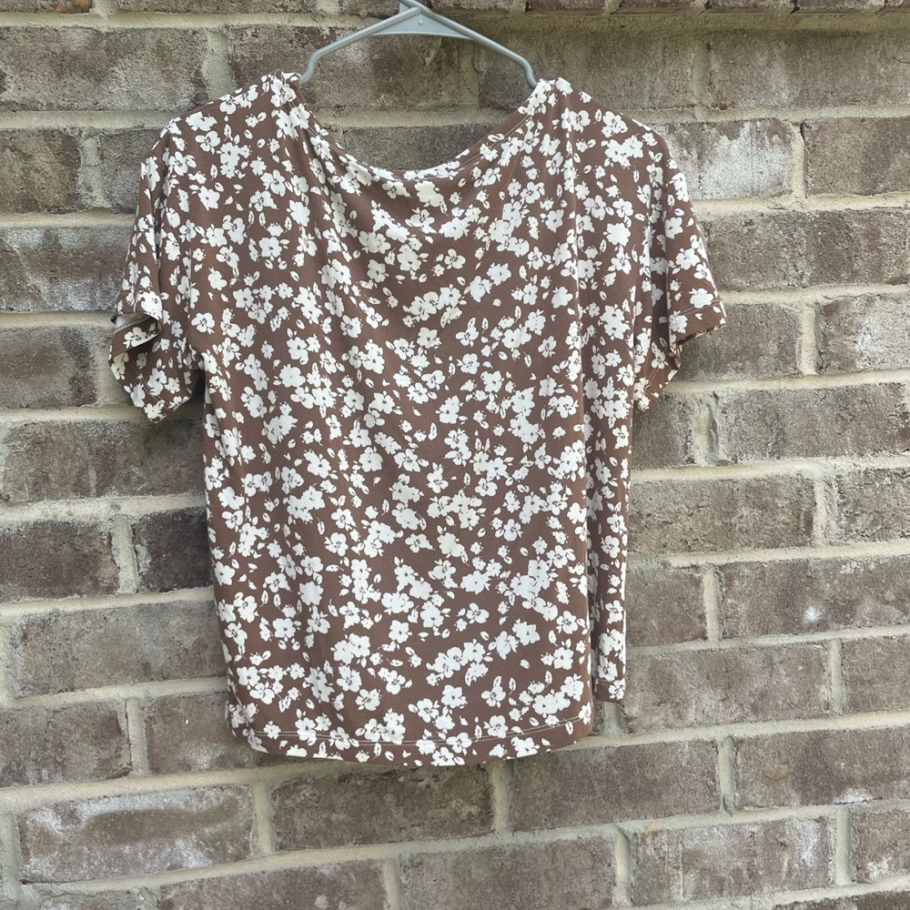 cute patterned soft t shirt